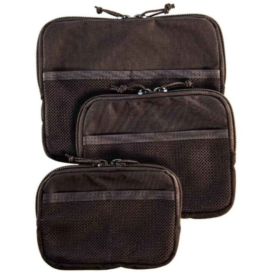 High Speed Gear HSGI:MUP - フック - メッシュユーティリティポーチ フックバック (ブラック、ミディアム) 75インチ High Speed 幅0