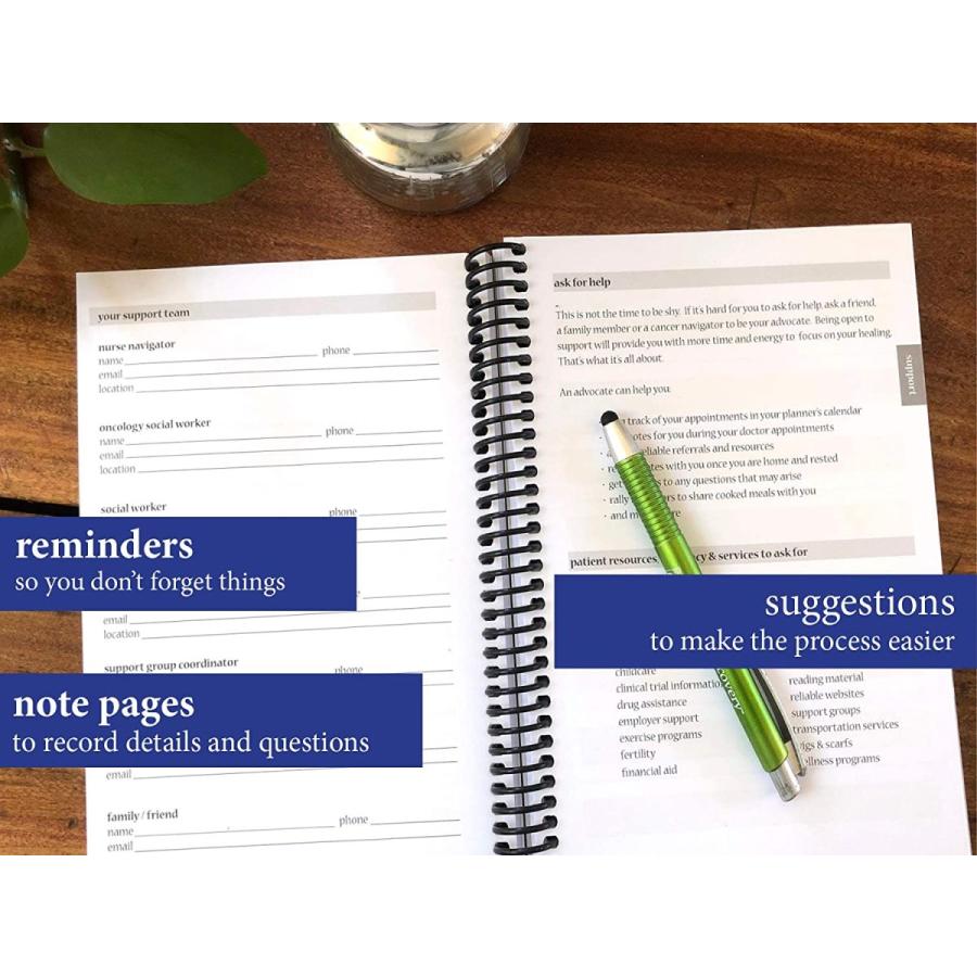 【新品同様 / 希少】 乳がん治療プランナー＆ジャーナル - がんギフトセット がん患者さんが生存中の診断からがん治療のカオスをナビゲートするのを助ける 2 Piece - 【1857761063】(10620円)