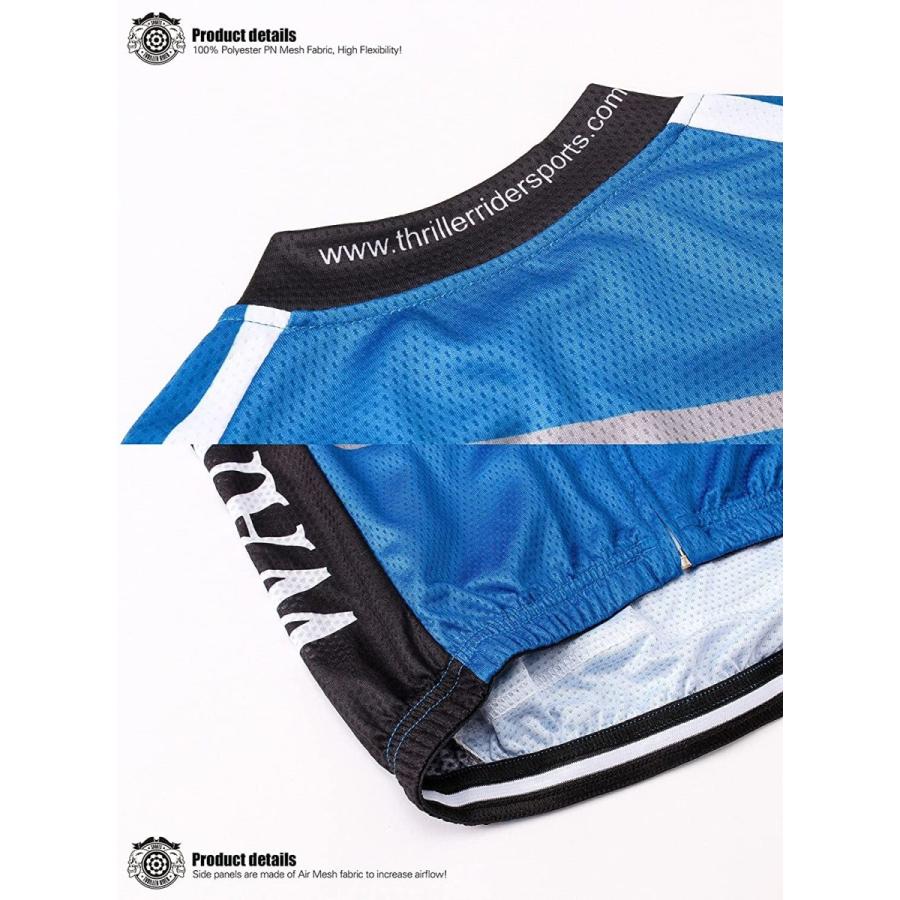 Thriller Rider Sports サイクルジャージ レディス 女性自転車運動服装半袖やショートパンツ セット - 組み合わせ Wanted 