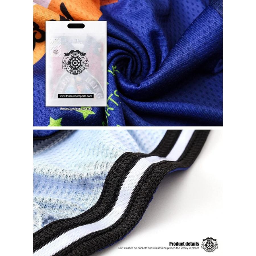 Thriller Rider Sports サイクルジャージ レディス 女性自転車運動服装半袖やショートパンツ セット - 組み合わせ I Like 