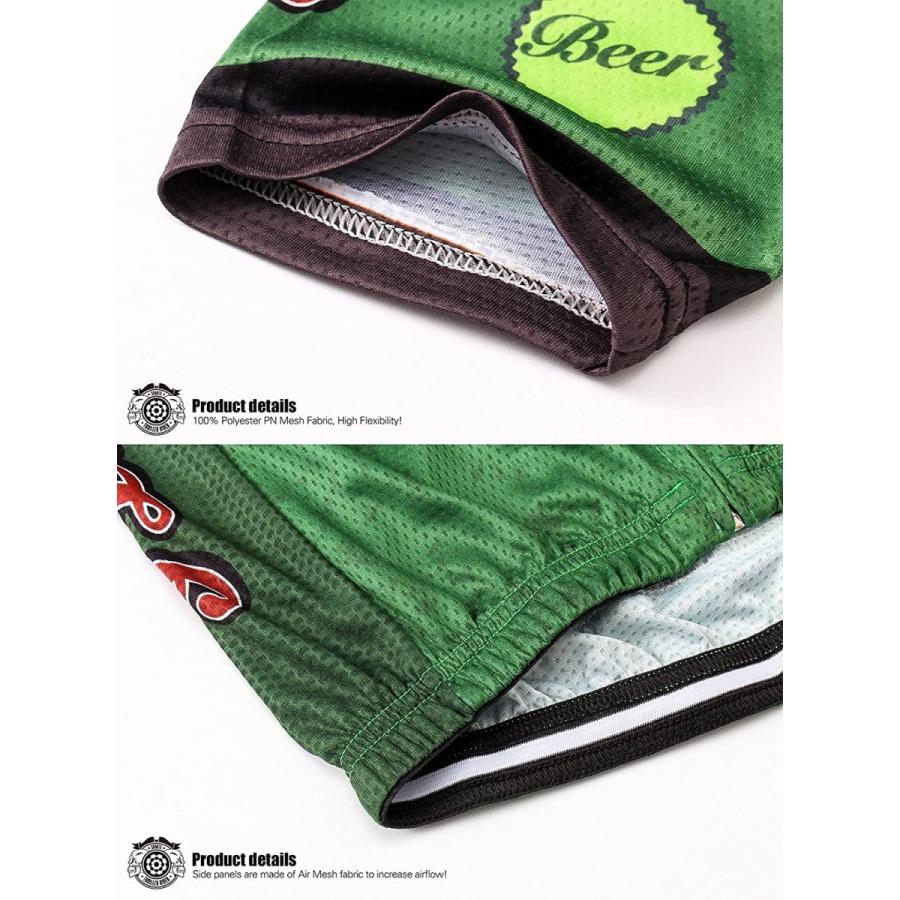 Thriller Rider Sports サイクルジャージ レディス 女性自転車運動服装半袖やショートパンツ セット - 組み合わせ I Like 