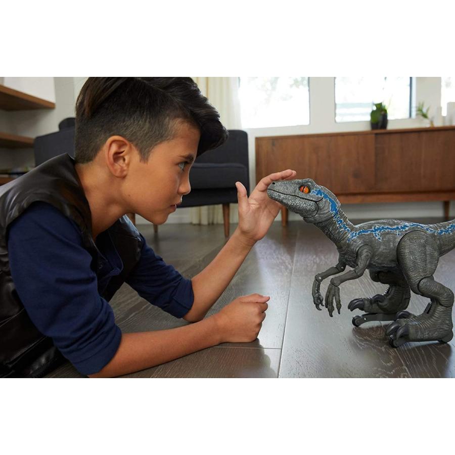 ⭐️完成品⭐️ JURASSIC WORLD アルファトレーニング ブルー 恐竜 【KU1857112225】(66715円)