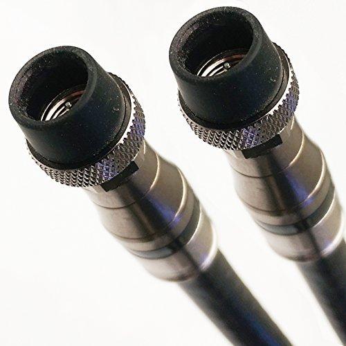 PHAT SATELLITE INTL 高耐久 ロングラン クアッドシールド 屋内 屋外 RG11 同軸 HD ケーブル TV アンテナ