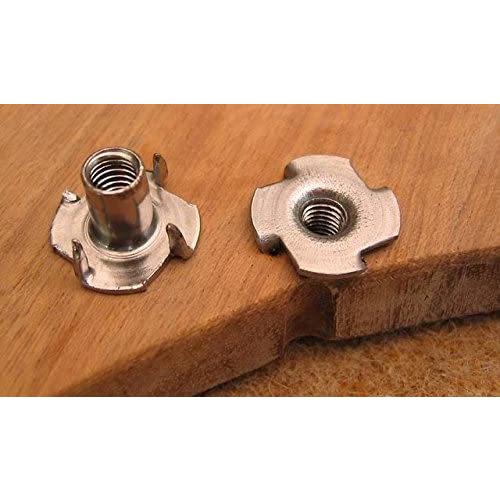 限定素材を使用 Escape Climbing 4プロング亜鉛Tナット | ロッククライミングホールド用丈夫なスチール金具 | 取り付け簡単 (2000) 【DGJ3000739631】(107799円)