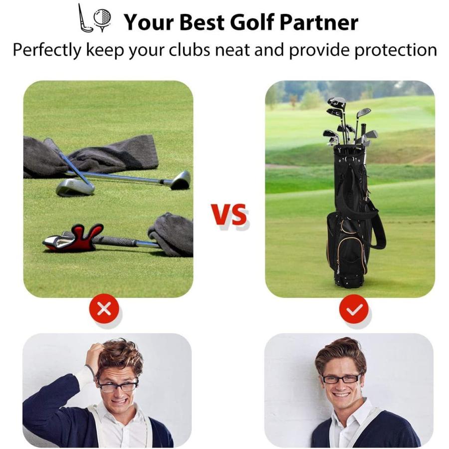 専用出品 2016ゴルフキャリーバッグ14?way Divider軽量ブラック 【ZYX2446151144】(87876円)