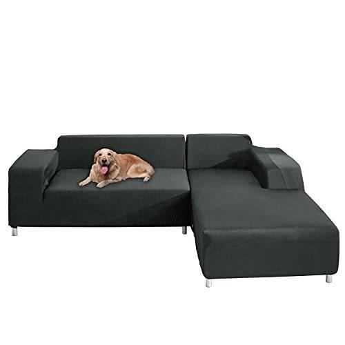 クリアランス売れ済 Womaco L字型ソファカバー セクショナルソファカバー 2ピース ストレッチソファカバー L字型ソファ用 Xl L字型ソファ ダークブルー クリアランス大特価 Solucioneslinux Com Uy