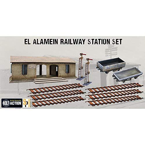 Warlord Games， Bolt Action， El Alamein Railway Station Set