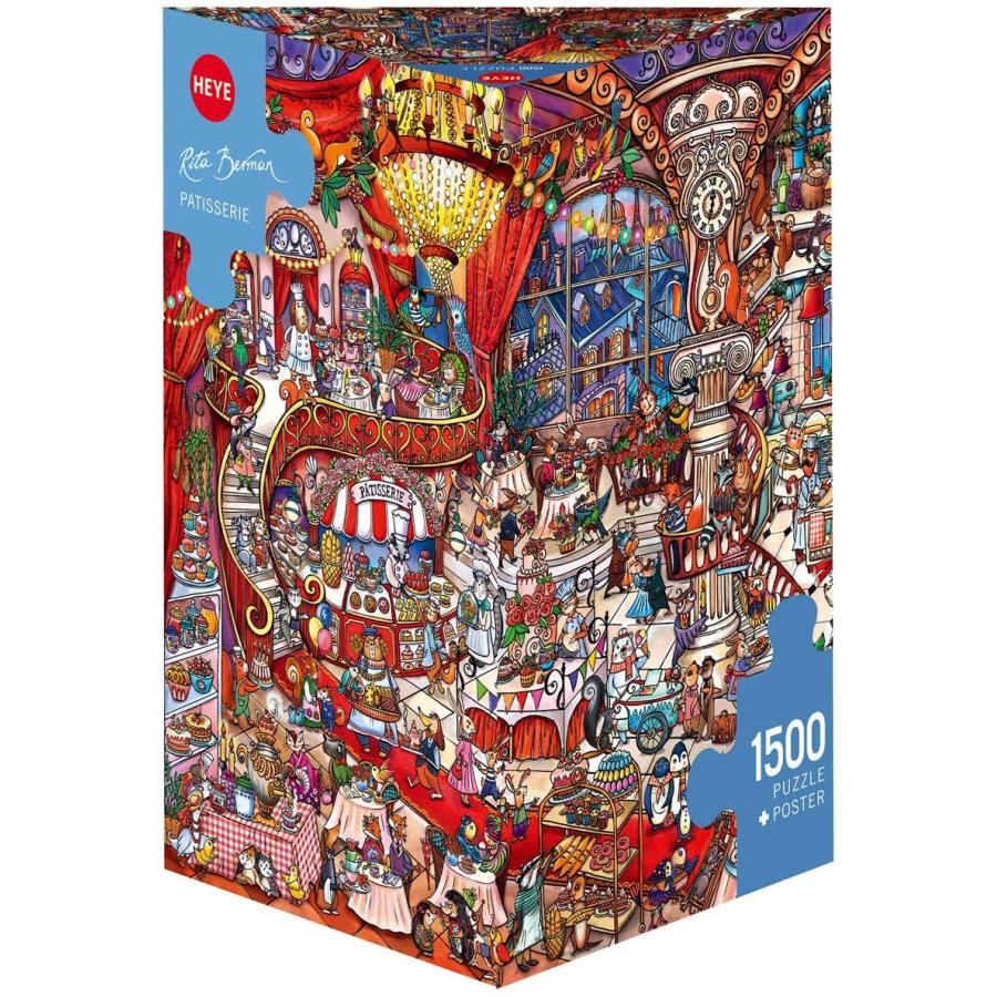 1500ピース HEYE Puzzle ヘイパズル 29889 Rita Berman : Patisserie 