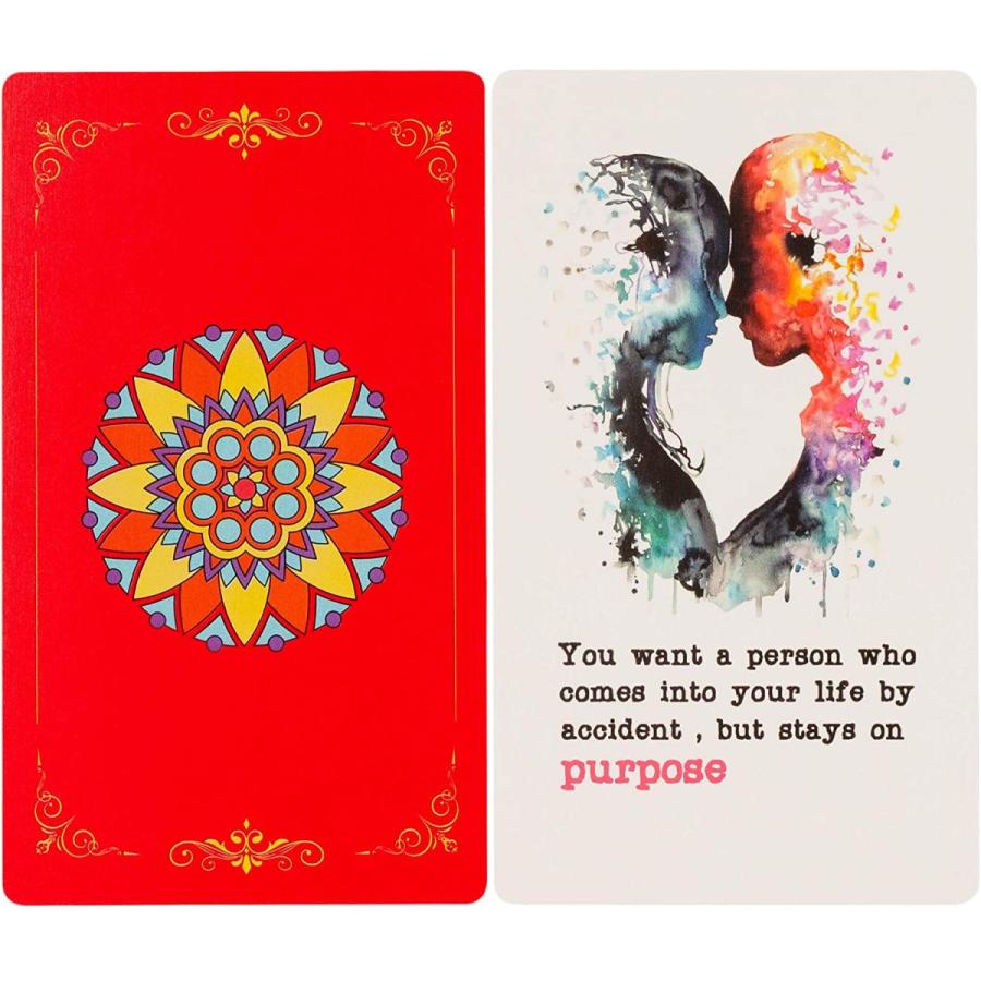 MandAlimited タロットカード デッキとマニフェスト - ソウルメイトオラクルカード 