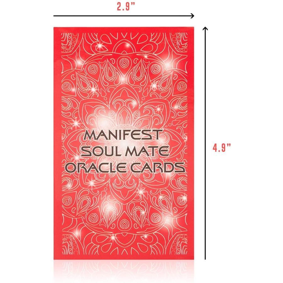 MandAlimited タロットカード デッキとマニフェスト - ソウルメイトオラクルカード 