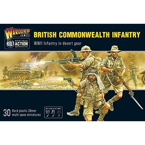 British Commonwealth Infantry ITALERI - WWII BRITISH COMMONWEALTH INFANTRY