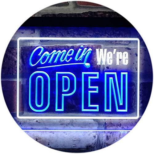 あす楽 即納 Come In We Re Open Welcome Plaque Dual Color ｌｅｄ看板 ネオンプレート サイン 標識 白色 青色 3 B07pdy8hfc Only You One Shop 通販 Yahoo ショッピング 当店別注 Www Soygoogleable Com