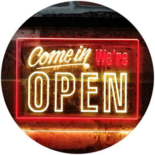 日本公式代理店 Come In We Re Open Welcome Plaque Dual Color ｌｅｄ看板 ネオンプレート サイン 標識 赤色 黄色 3 B07pfvysy6 Only You One Shop 通販 Yahoo ショッピング 標準小売価格 Www Soygoogleable Com