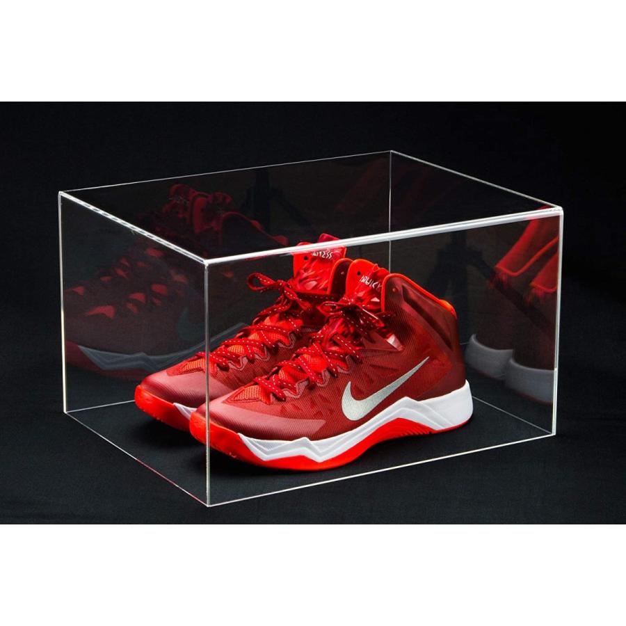 【通常品】 Better Display Cases クリアアクリルラージシューズペアディスプレイケース バスケットボールシューズ サッカースパイク フットボール 【OC6288773879】(22592円)