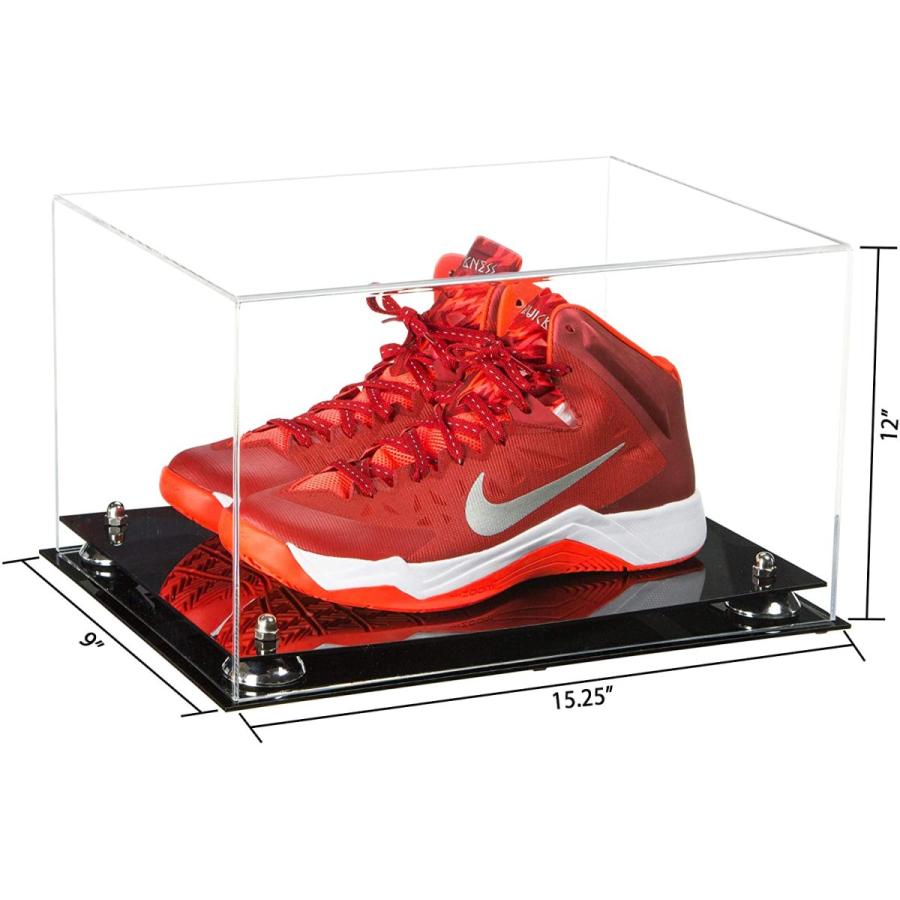 【通常品】 Better Display Cases クリアアクリルラージシューズペアディスプレイケース バスケットボールシューズ サッカースパイク フットボール 【OC6288773879】(22592円)