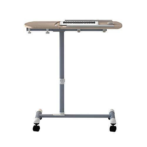 RFQ ノートパソコンベッドサイドテーブル 調節可能 ベッド上 調節可能 ノートパソコンベッドテーブル 折りたたみ式 朝食トレイ ポータブルラップスタ