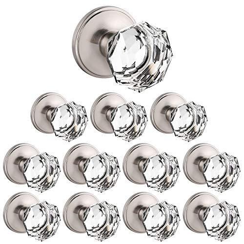 パッセージガラスドアノブ Passage Style 1 LF-C2-SNPS-12Pack 激安