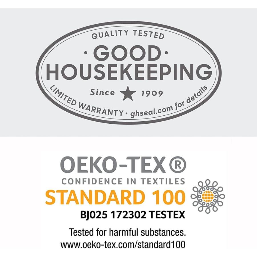 Fishers Finery 25mm 100ピュアマルベリーシルク枕カバー Good Housekeeping Winner (トープ