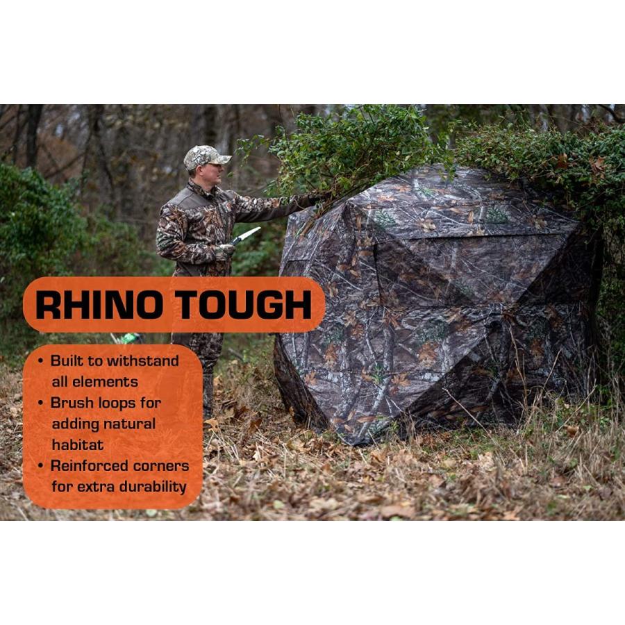 【即購入⭕️】 RHINO ブラインド x ボーンコレクター R600BC 3人用 ハンティンググラウンドブラインド 【KU1994884151】(71665円)
