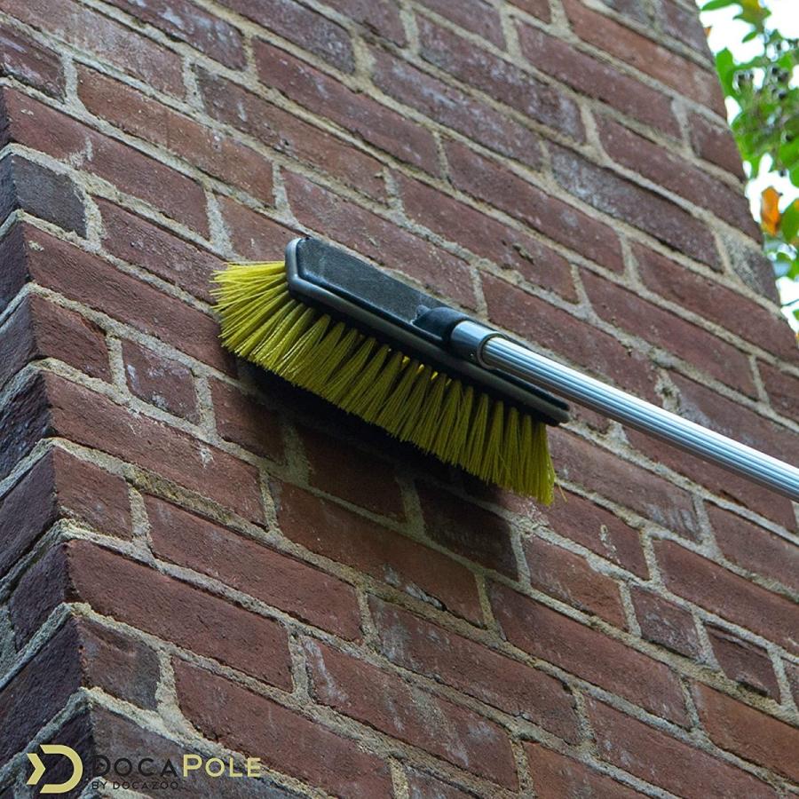 DocaPole ハードブラシ 延長ポール付き 12 Foot 