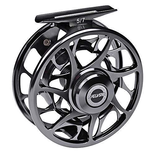 Proberos フライフィッシングリール Reel Cnc機械加工アルミラージアーバー合金ボディフライリール 5