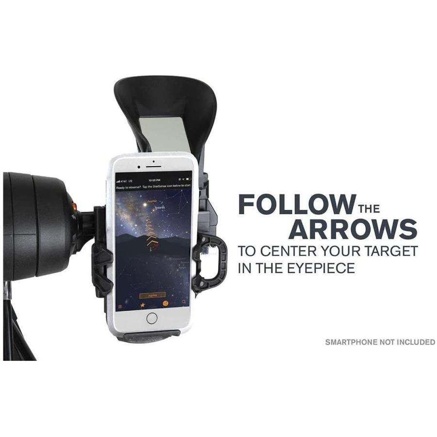 美品 Celestron StarSense Explorer DX 130AZ スマートフォンアプリ対応望遠鏡 StarSenseアプリで星や惑星などを見つけるのに役立ちます 130mmニュートン反射板 【JSB2024668659】(72735円)