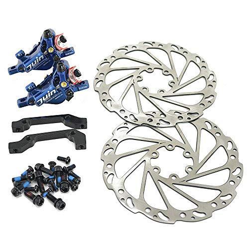 JUIN TECH R1 Hydraulic Road CX Disc Brake set 160mm with Rotor， Front and R