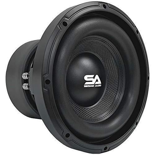 Seismic Audio SA-GFC104-10インチ 1600ワット 最大電力 デュアル4オーム カーオーディオサブウーファー