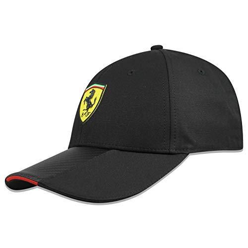 安い フォーミュラ1 ユニセックス Fans For Fuel Scuderia ワンサイズ ブラック カーボンスタイルキャップ Ferrari ジャージ上下セット