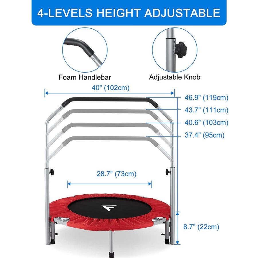 【まとめ売り】 FiveJoy 40インチ 折りたたみ式 フィットネス リバウンダー 大人用 屋内 庭 【BCD7986749145】(28692円)
