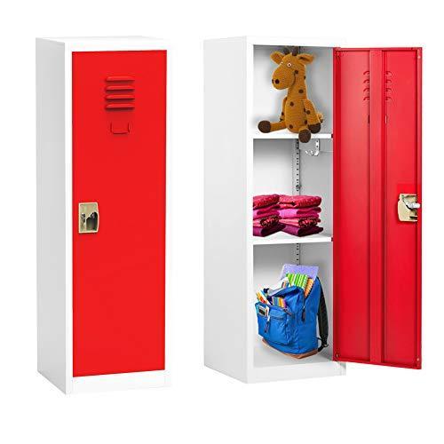 のオシャレな Googic メタル収納ロッカー 2段メタルロッカー ロックと鍵を安全に収納 家庭 学校用 決算特価 送料無料 Www Fcbyfauci Com Ve