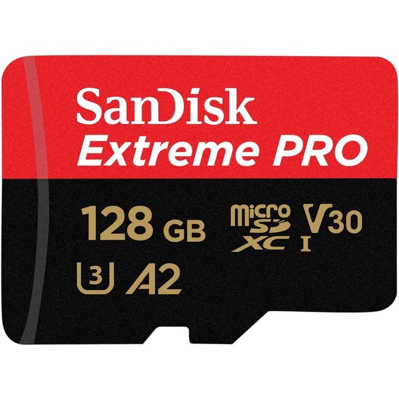 microSDXC 128GB SanDisk サンディスク Extreme PRO UHS-1 U3 V30 4K Ultra HD A2｜onna｜07