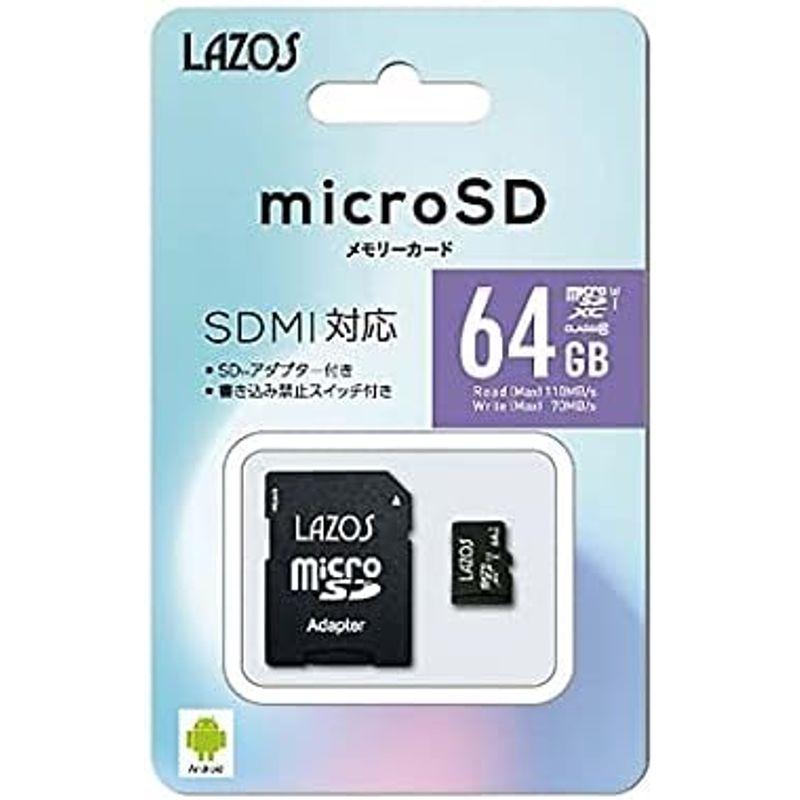 マイクロSDカード 64GB L-64MSD10-U3｜onna｜02