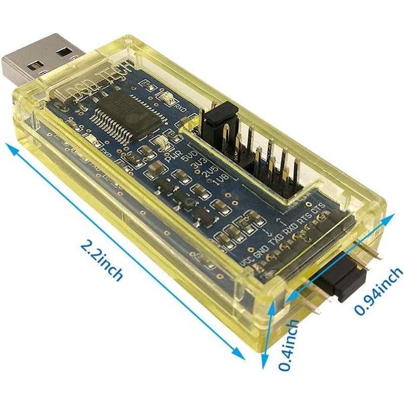 DSD TECH SH-U06A USB TTL シリアル UARTアダプター PL2303GCチップ内蔵｜onna｜04