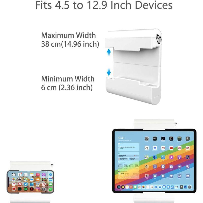 WANPOOL タブレット壁マウント ユニバーサルキッチンホルダー iPhone iPad Pro Air Mini その他4.5~12.9｜onna｜02