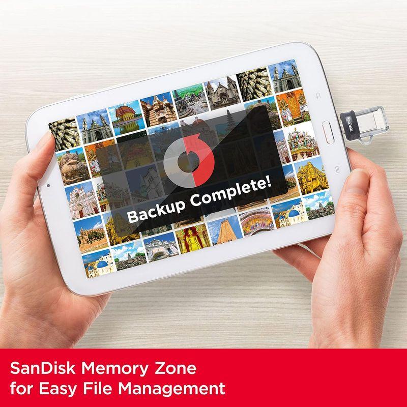 SanDisk ( サンディスク ) 128GB USBメモリー Ultra Dual Drive M3.0 OTG(Android対応)｜onna｜04