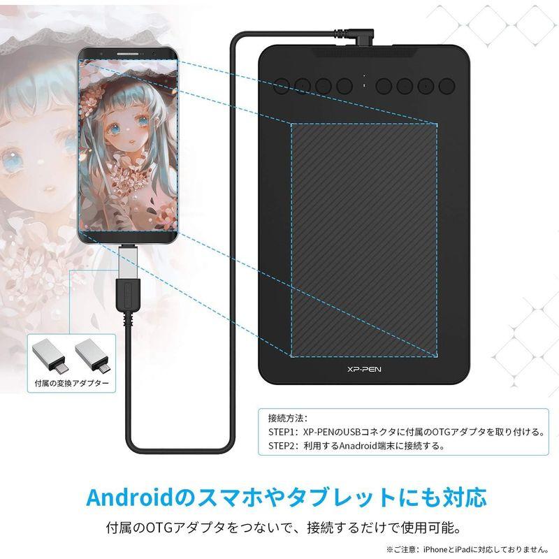 Deco XPPen ペンタブレット ペンタブ | Bluetooth ワイヤレス接続 MW