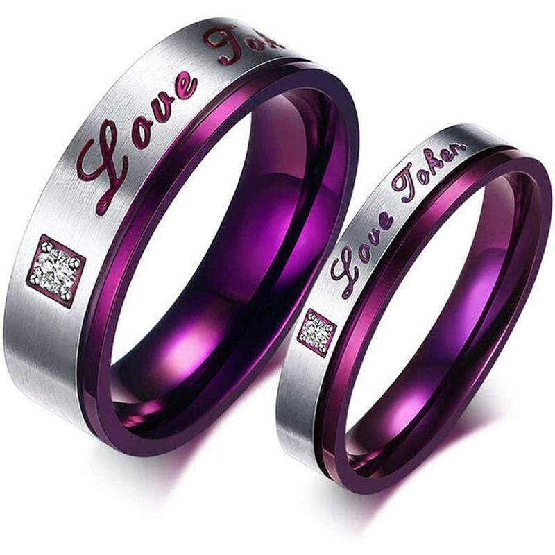 ZAKAKA 指輪 メンズ ステンレス レディース リング カップル指輪10号 12号 14号 17号 19号 21号 24号を提供する 婚｜onna｜05