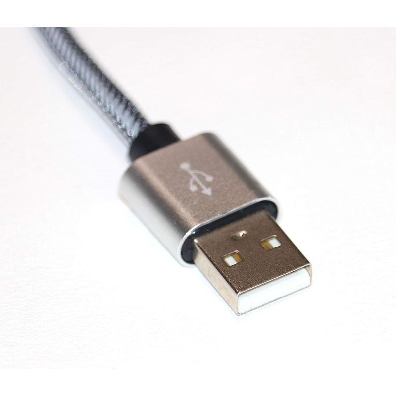 2in1 充電ケーブル USB Iphone/MicroUSB QuickCharge3.0対応 スマホ 3A 急速充電 1.2m マイクロ｜onna｜02