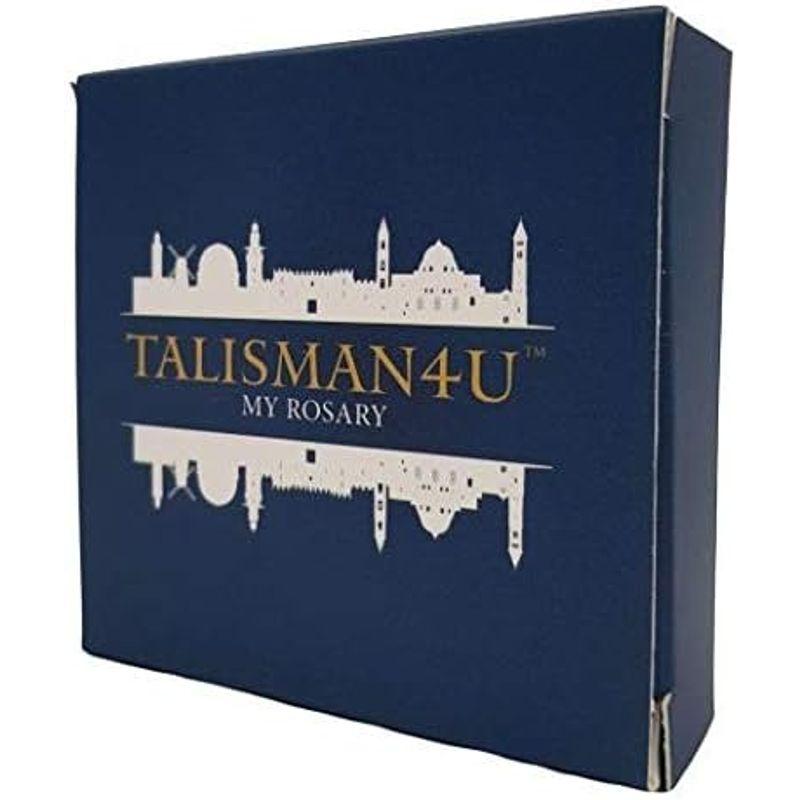 TALISMAN4U オリーブウッドロザリオビーズ カトリックネックレス TALISMAN4U オリーブウッドロザリオビーズ カトリックネックレス