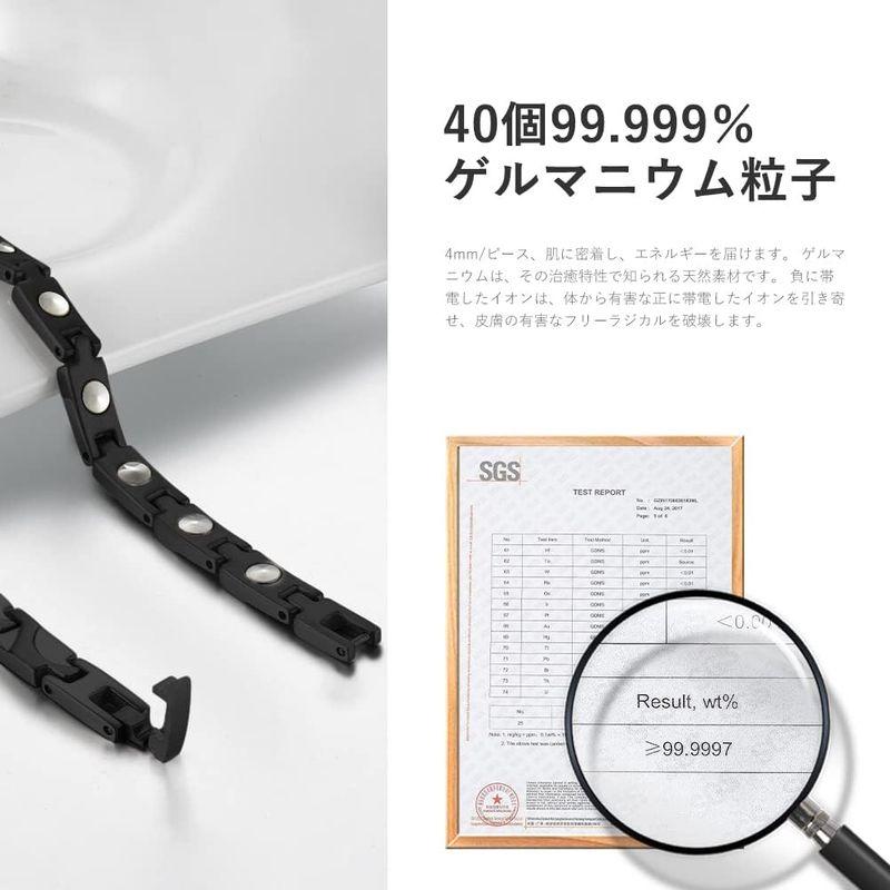 HyyMe 40粒 純度99.99% ゲルマニウム ネックレス 純チタン HyyMe 40粒 純度99.99% ゲルマニウム ネックレス 純チタン