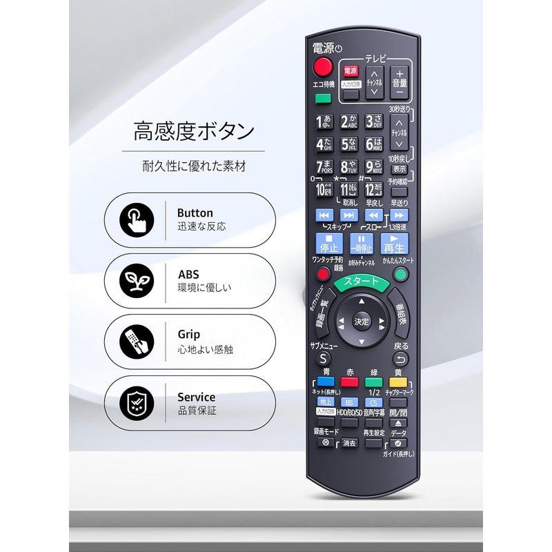 ブルーレイ代替リモコンN2QAYB001218対応パナソニックブルーレイ ブルーレイ代替リモコンN2QAYB001218対応パナソニックブルーレイ