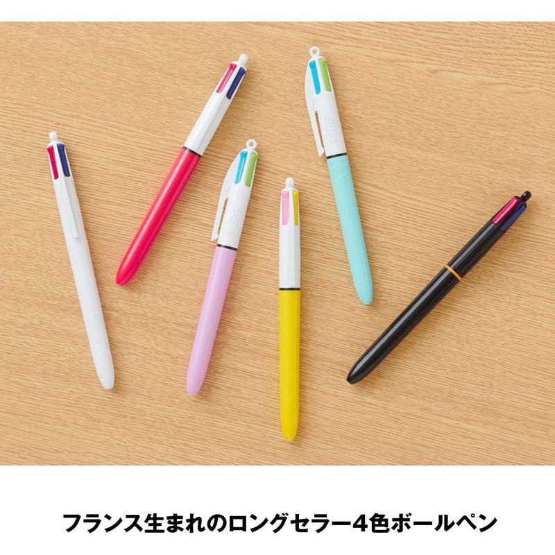 Bicジャパン ビック(Bic) ボールペン 4色ボールペン 多色 ブルー軸 1.0mm 替え芯 セット 4CSMD-RF5｜onna｜04