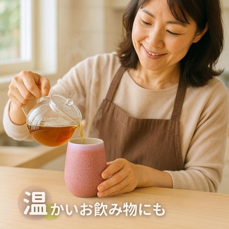 タンブラー おしゃれ 大きめ 湯呑み 480ml 大容量 フリーカップ 丸い