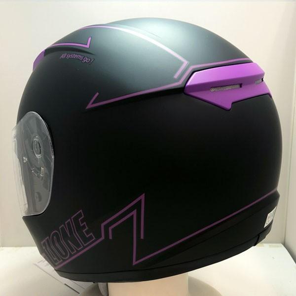 バイク用】 フルフェイスヘルメット LEAD ZIONE（ジオーネ） パープル