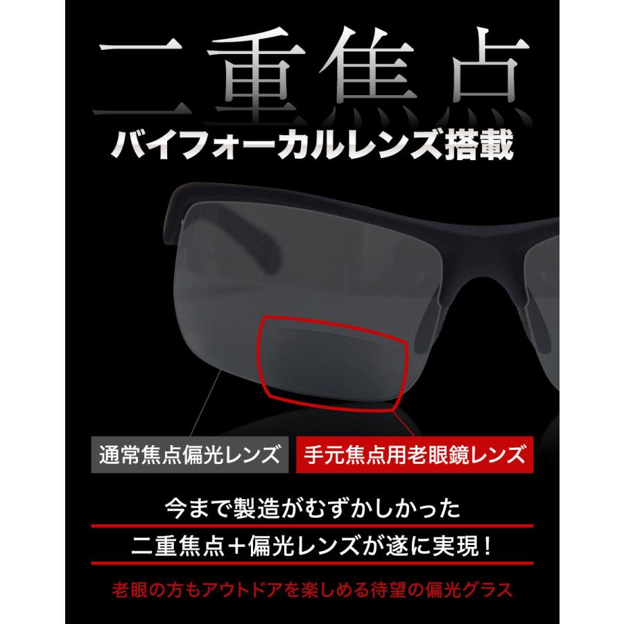 二重焦点 偏光サングラス バイフォーカル フィールドゲート By