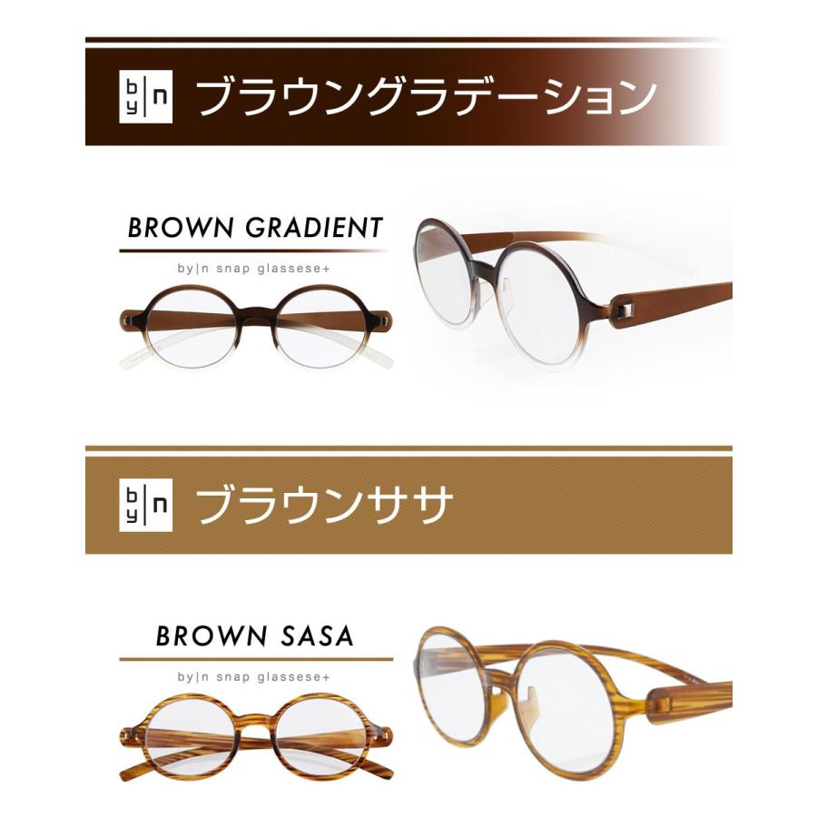 名古屋眼鏡 老眼鏡 ラウンドタイプ リーディンググラス byn バイエヌ