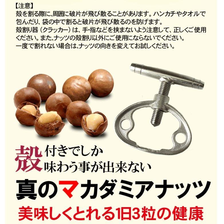 【2026年1月15日以降の発送予定】 マカダミアナッツ 送料無料 殻付き マカデミアナッツ3kg（1kg×3袋） オーストラリア産 ロースト  【クラッカーなし】 マカダミアナッツ 殻付き 3kg(1kg×3袋) 送料無料 ロースト 製菓材料