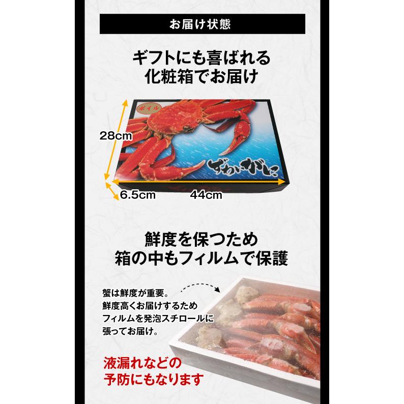ズワイガニ 2kg ギフト カニ かに 蟹 特大 4L~5L ボイル セール ズワイガニ 2kg ギフト カニ かに 蟹 特大 4L~5L ボイル セール