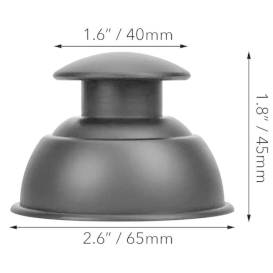 TAKUBOTA カッピング シリコンカッピング 吸い玉 ポータブル ソフトヘルスカッピング ブラック 8個セット CAPI-001 |  | 04